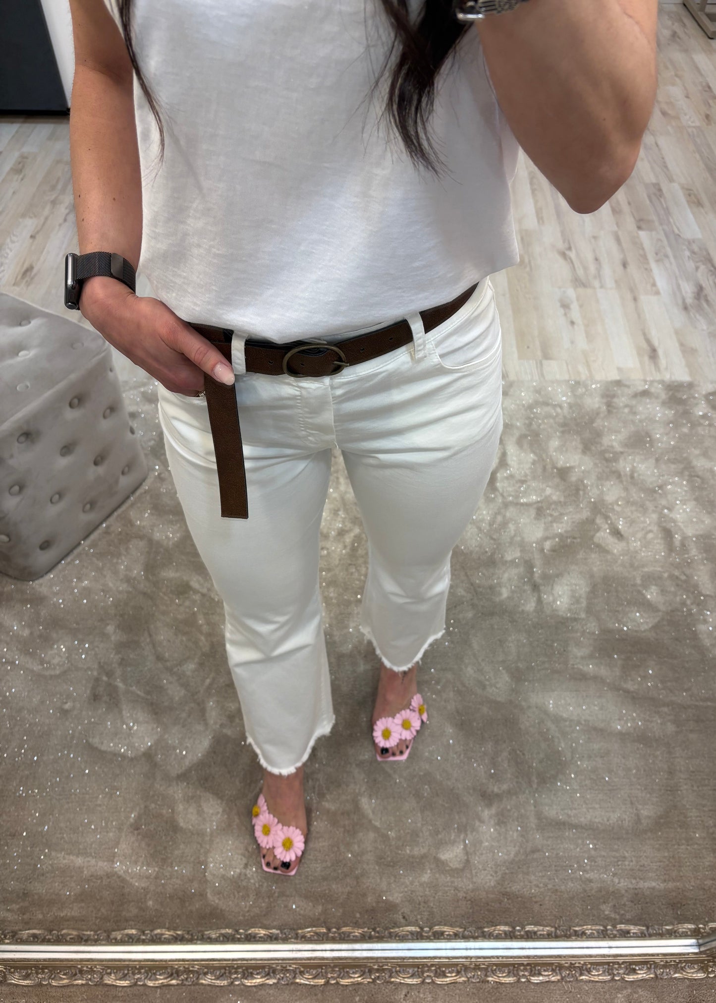 Pantalone Panna Capri