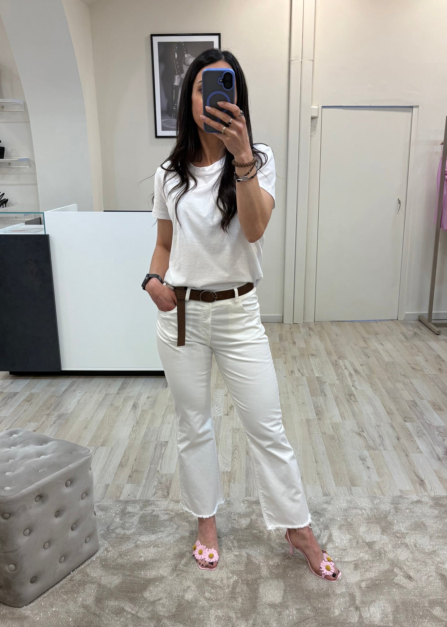 Pantalone Panna Capri
