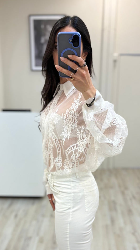 Camicia in Pizzo