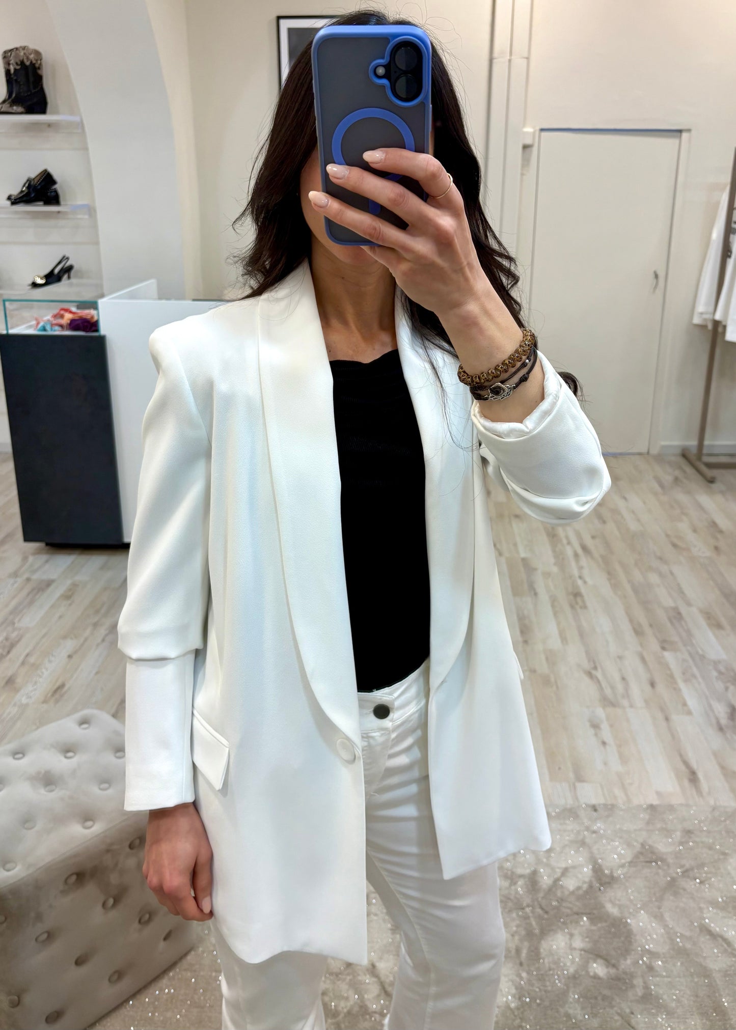 Giacca Bianca Aurora