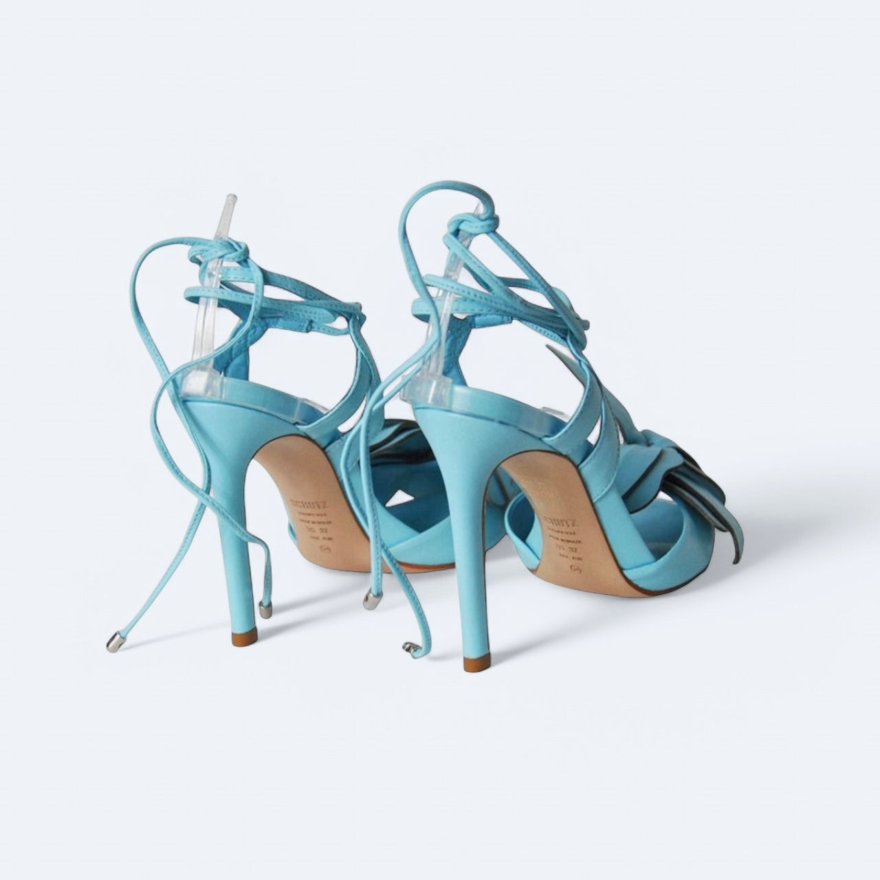 Schutz Sandalo Fiore Celeste