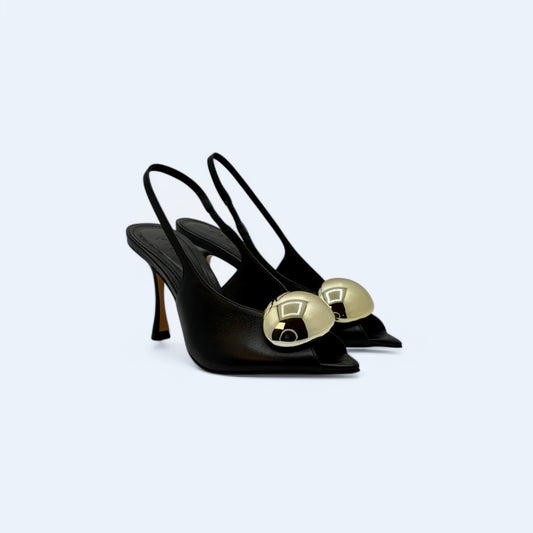 Vicenza Slingback Nera