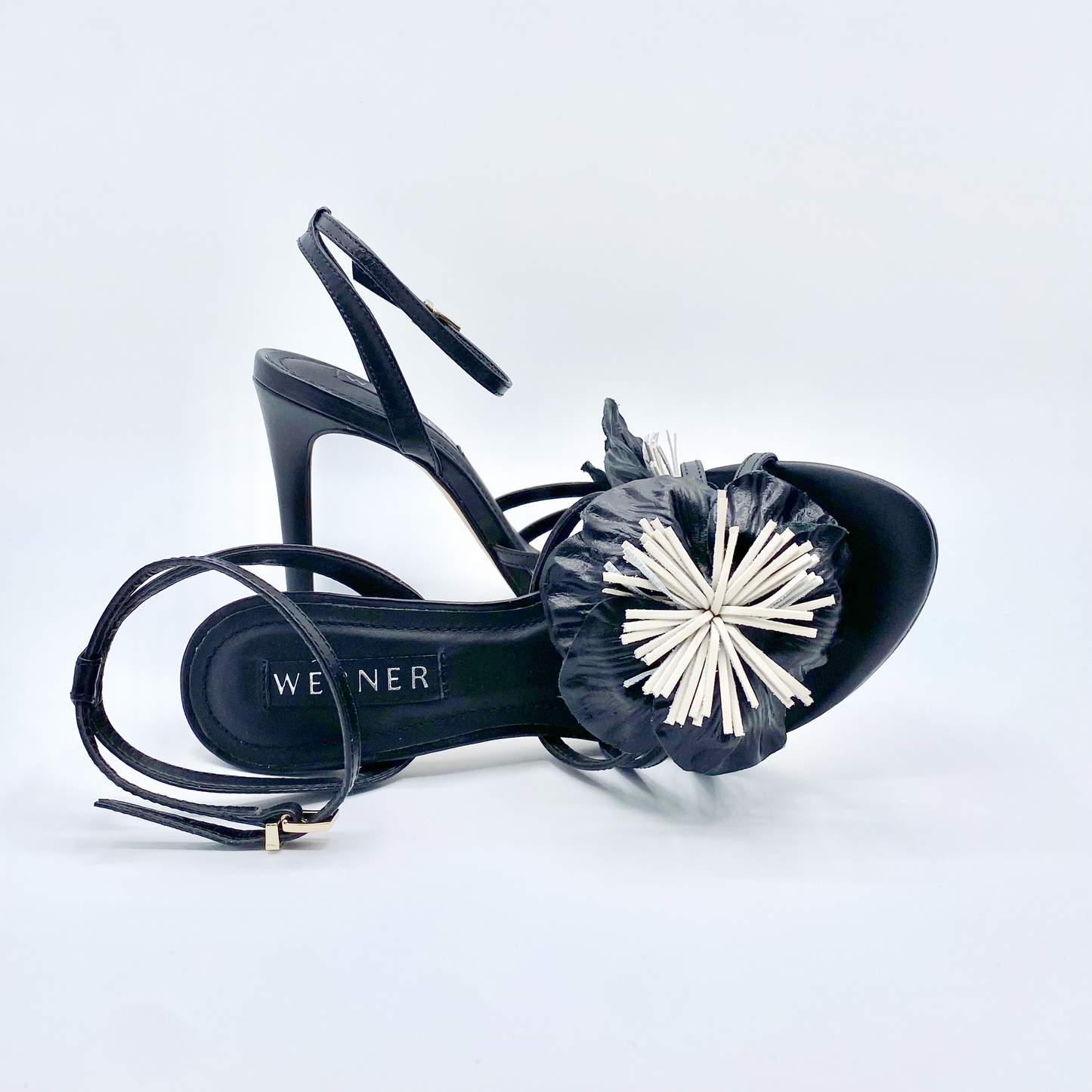 Werner Sandalo Fiore Nero