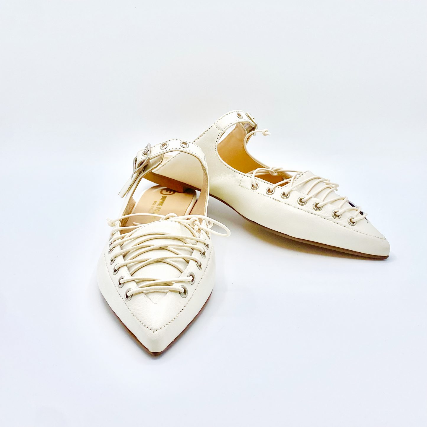 Divine Follie Mules Off-White