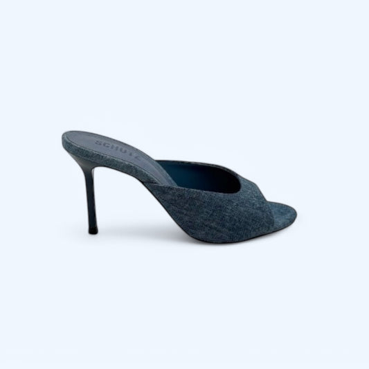 Schutz Mules Denim