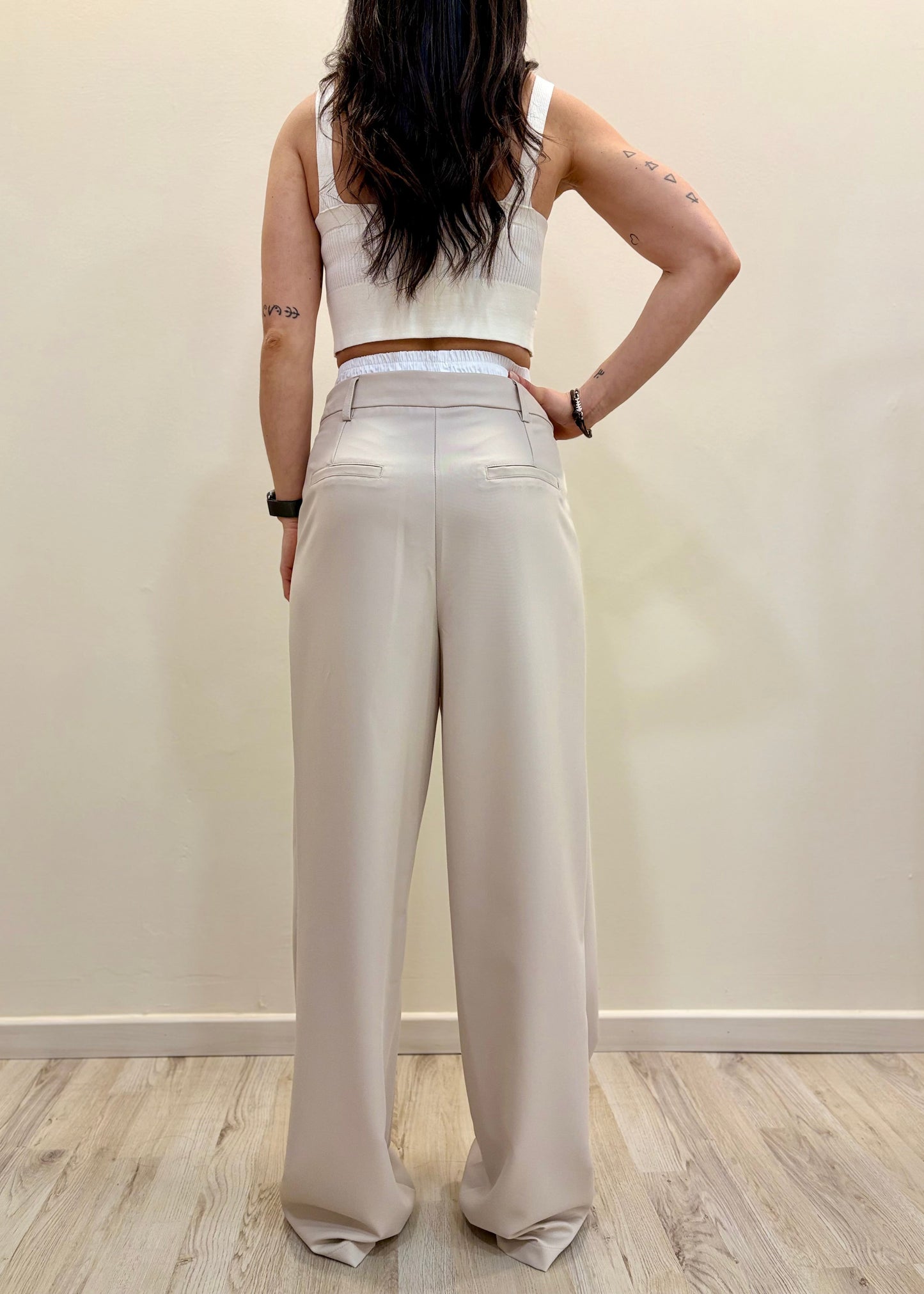 Pantalone Beige Pegeli