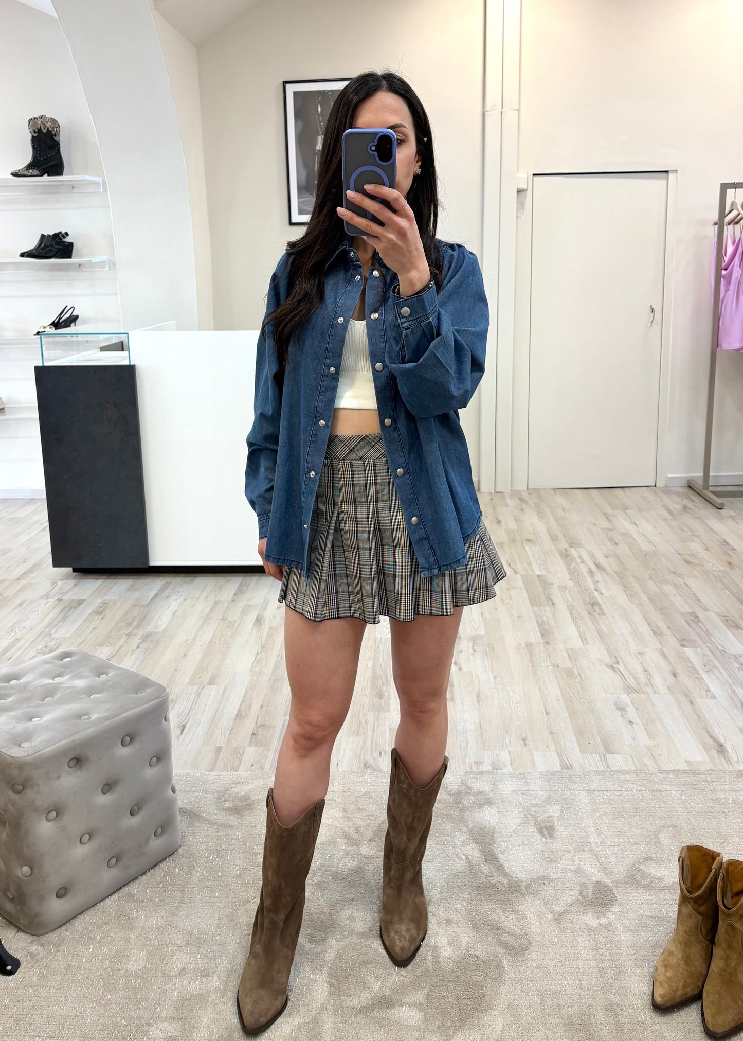 Camicia in Denim Sepira