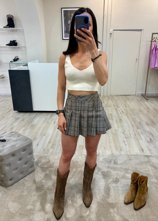 Crop Top Off-white