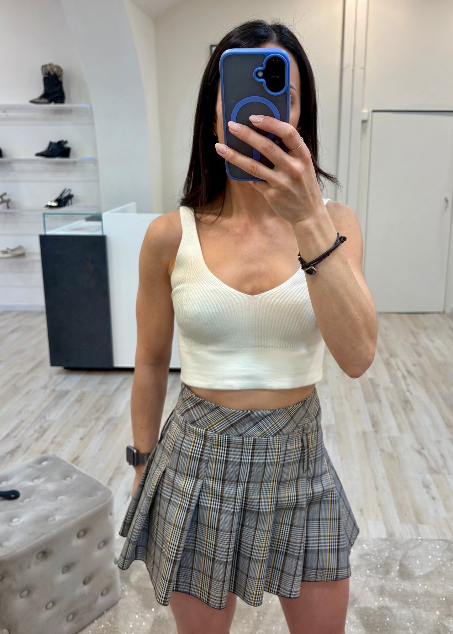 Crop Top Off-white