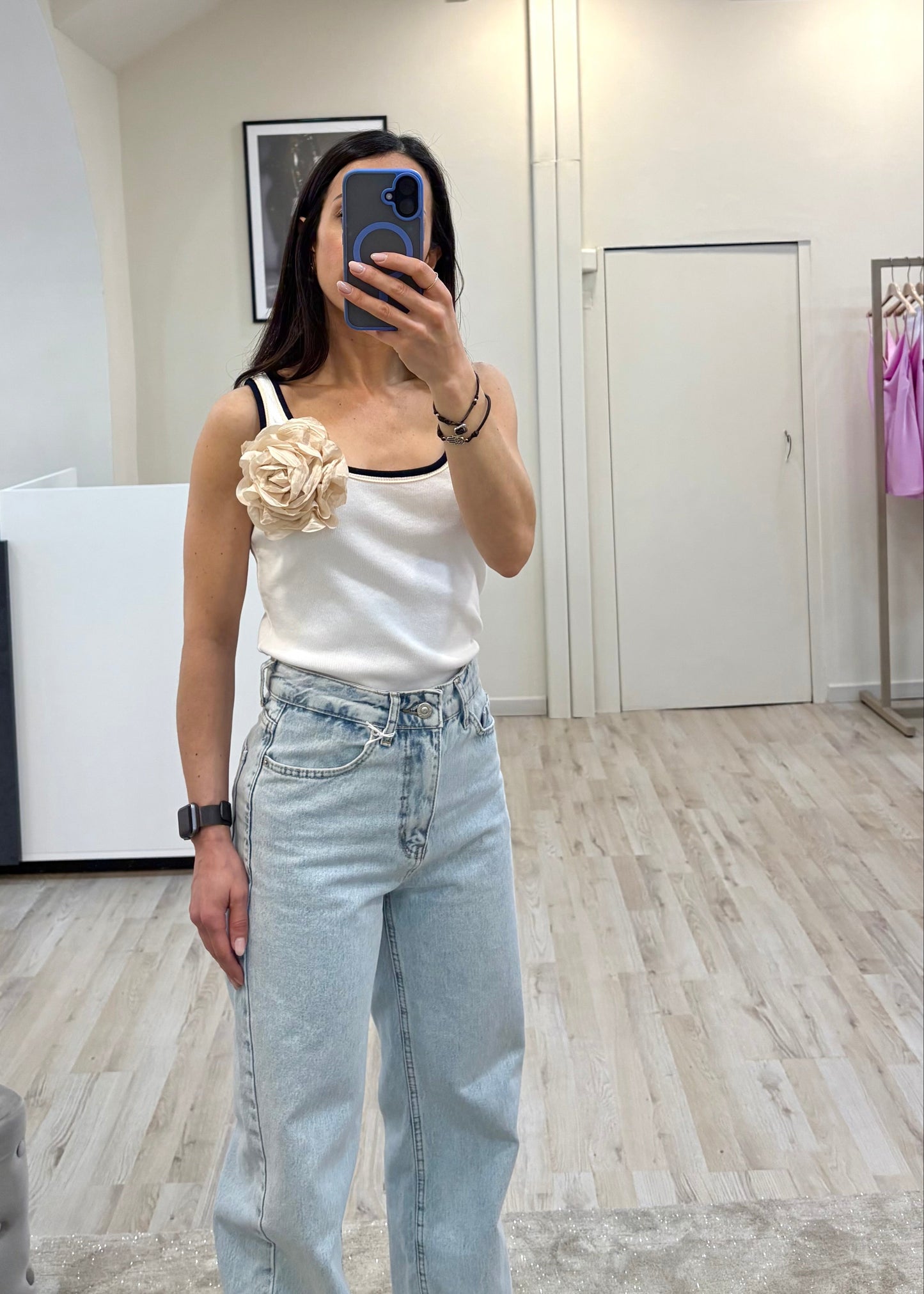 Top con Fiore