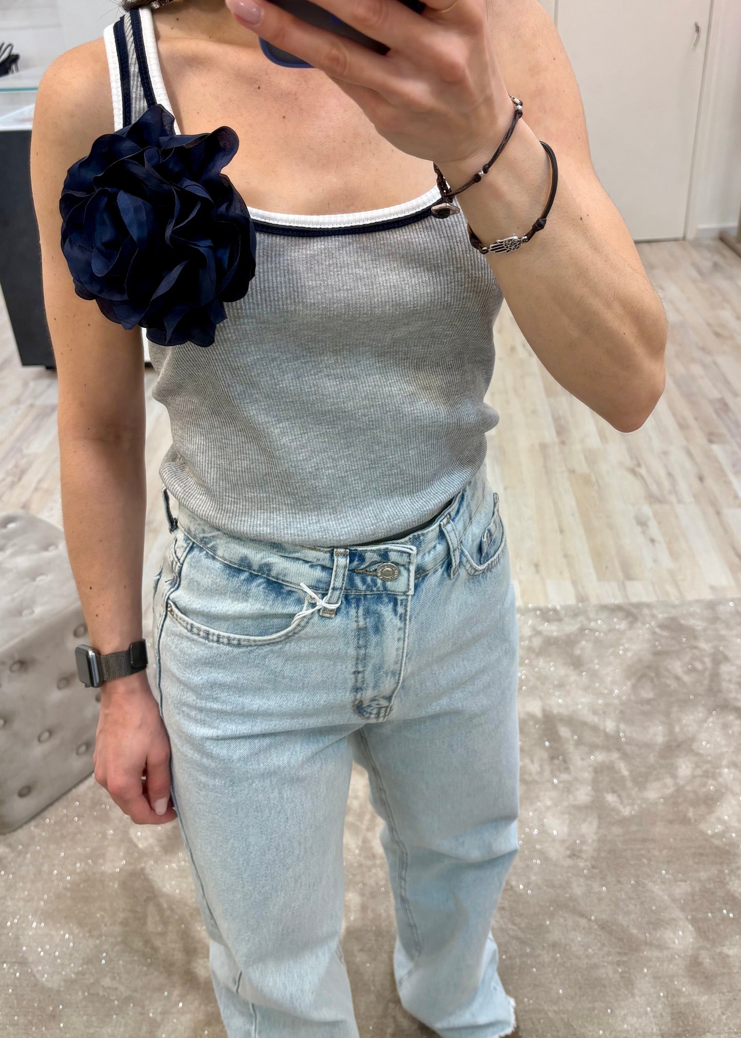 Top con Fiore