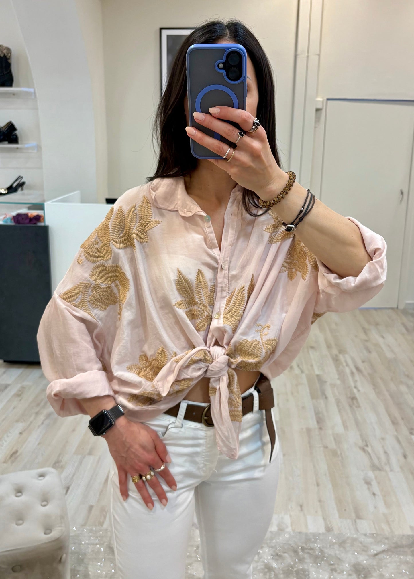 Camicia Cipria