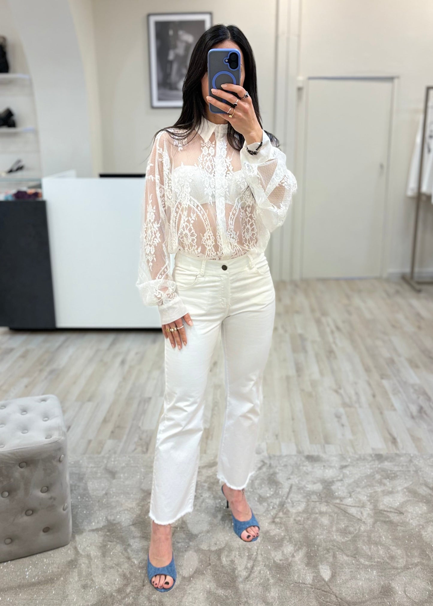 Camicia in Pizzo