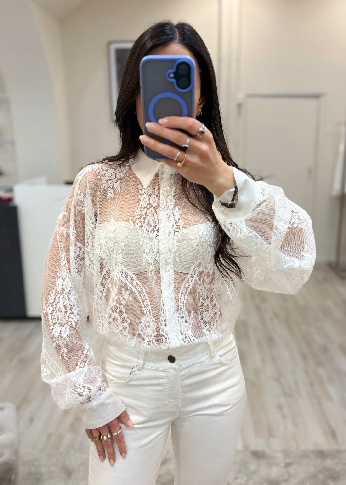 Camicia in Pizzo