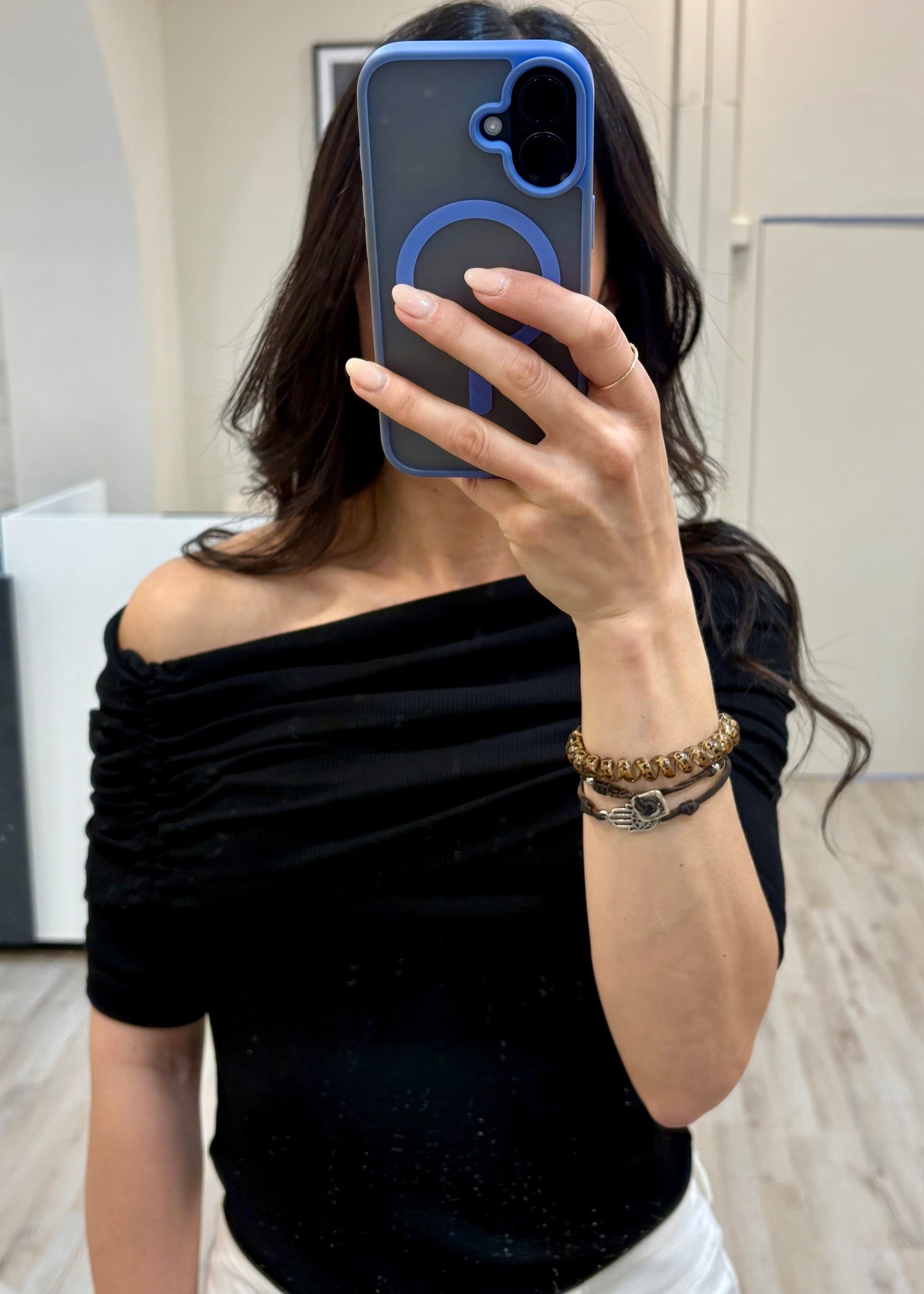 Top Nero Roseda