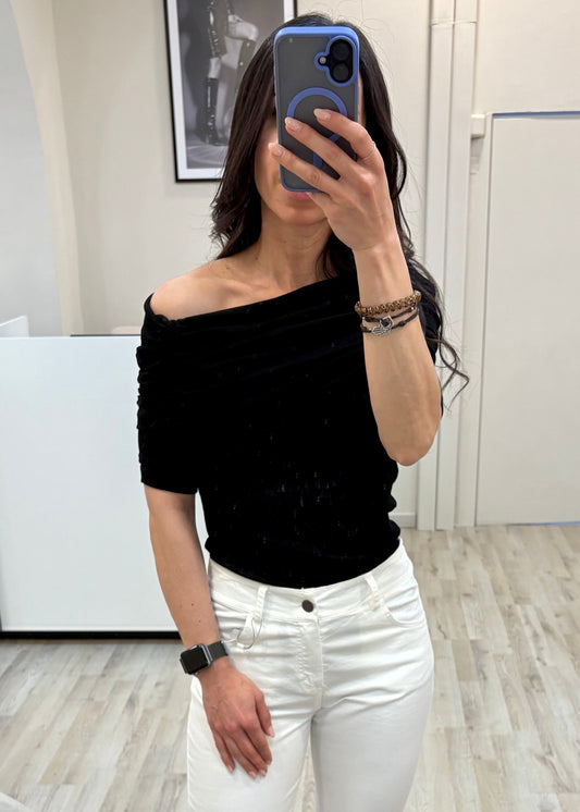 Top Nero Roseda