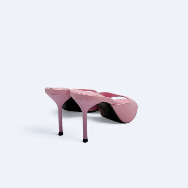 Schutz Mules Rosa