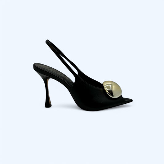 Vicenza Slingback Nera